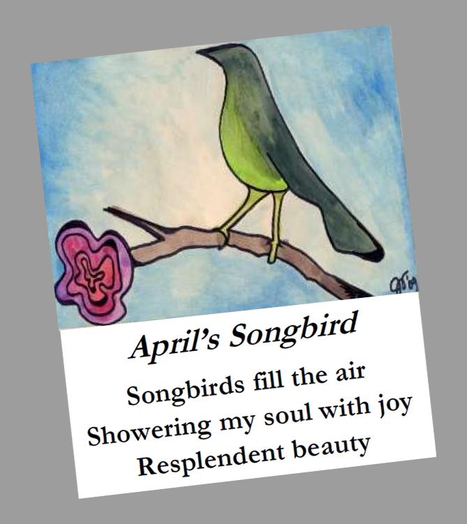 Blurb - Notecards - April Songbird copy