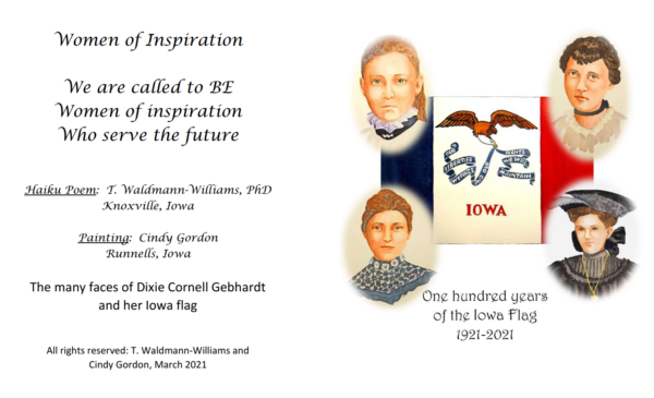 Iowa Flag Notecards - Women of Inspiration