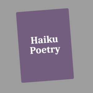 Placeholder - Haiku Poetry